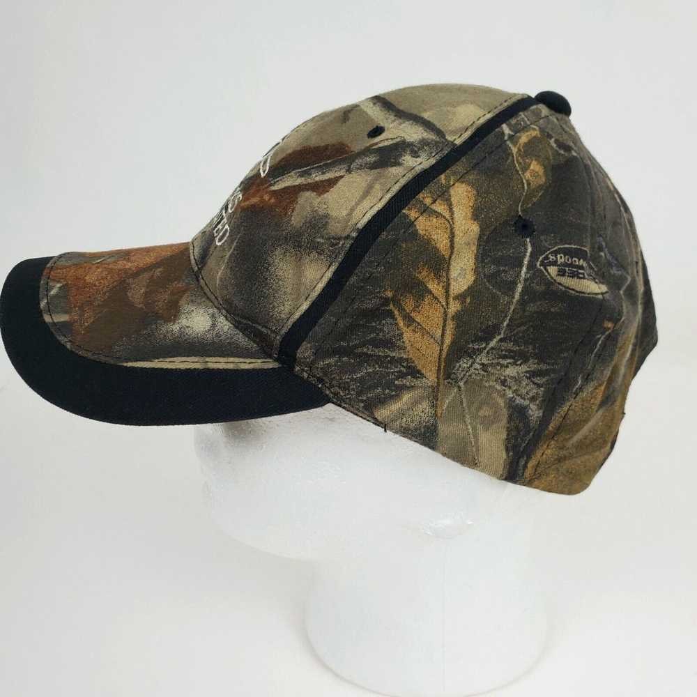 Vintage Camo Baseball Cap Embroidered with Ducks … - image 3