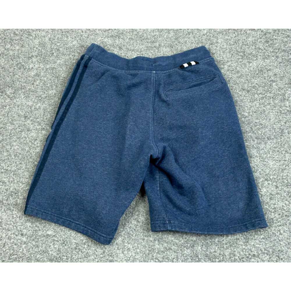 Nike adidas Blue Drawstring Sweat Shorts Adult Sm… - image 2