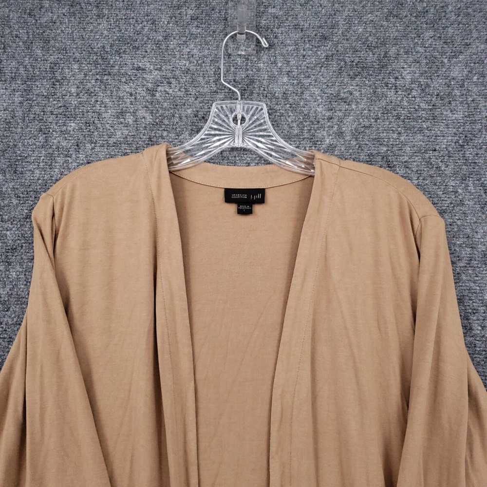 Vintage J Jill Cardigan Womens L Large Brown Wear… - image 3