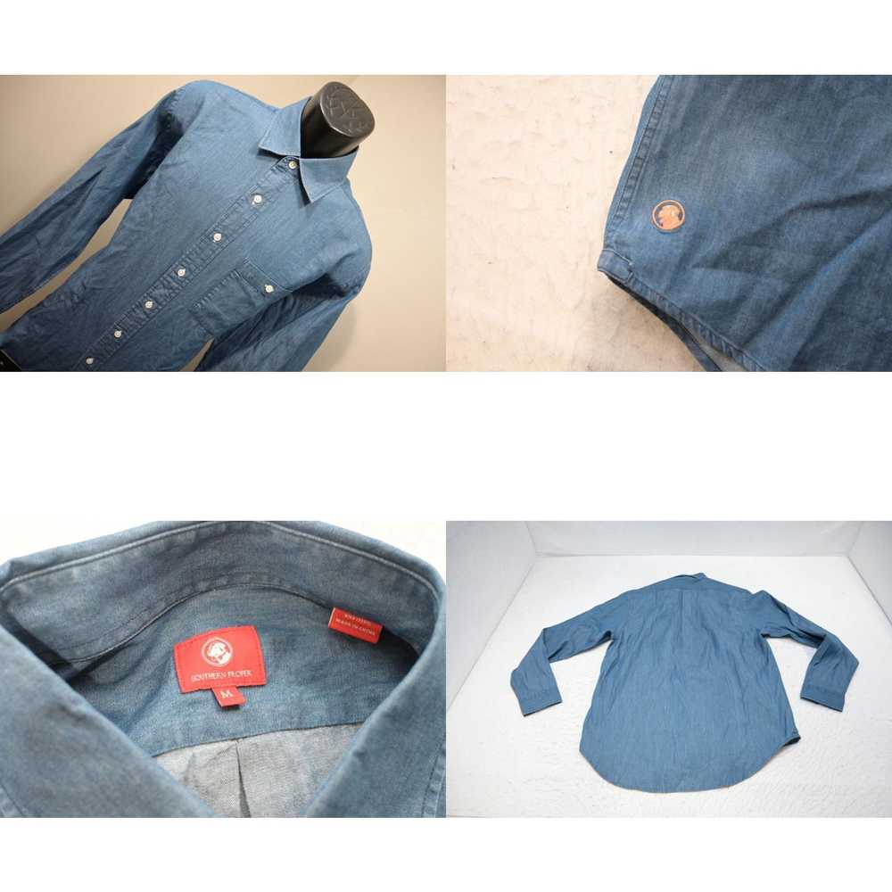 Southern Proper Southern Proper Denim Jean Shirt … - image 4