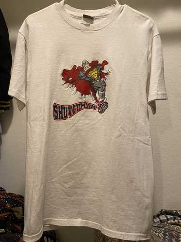 VTG 90’s Shuvit x Shuvitman Superhero Skater Skating discount Skateboard Brand Tee