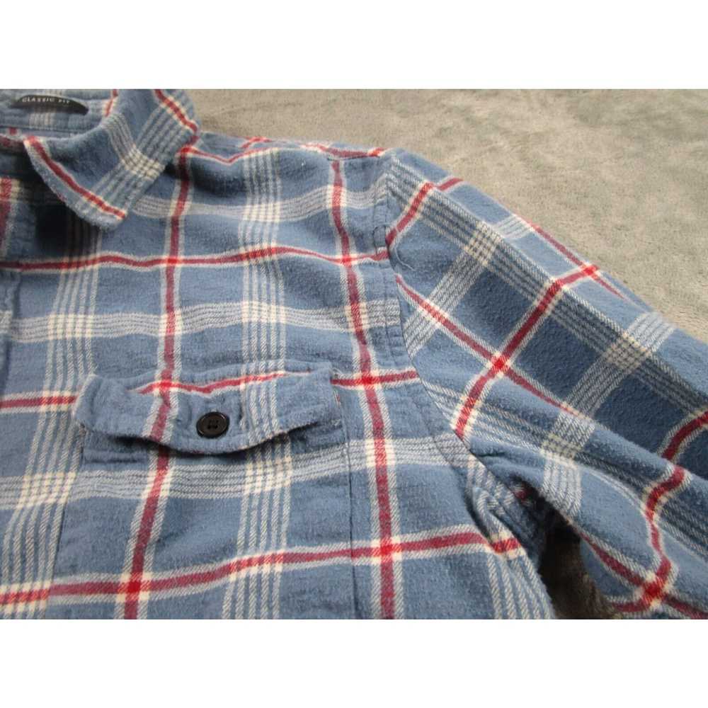 Lucky Brand Lucky Brand Shirt Mens Large Blue Pla… - image 2