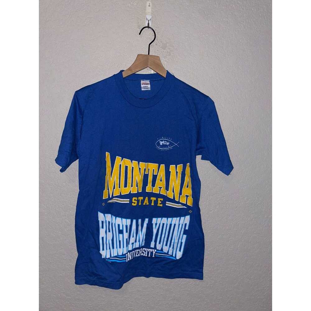 Jerzees 90s Montana BYU Young University College … - image 1