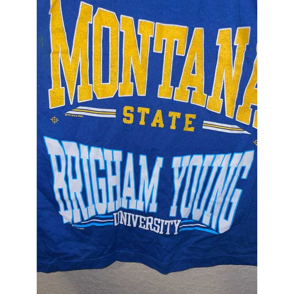 Jerzees 90s Montana BYU Young University College … - image 3