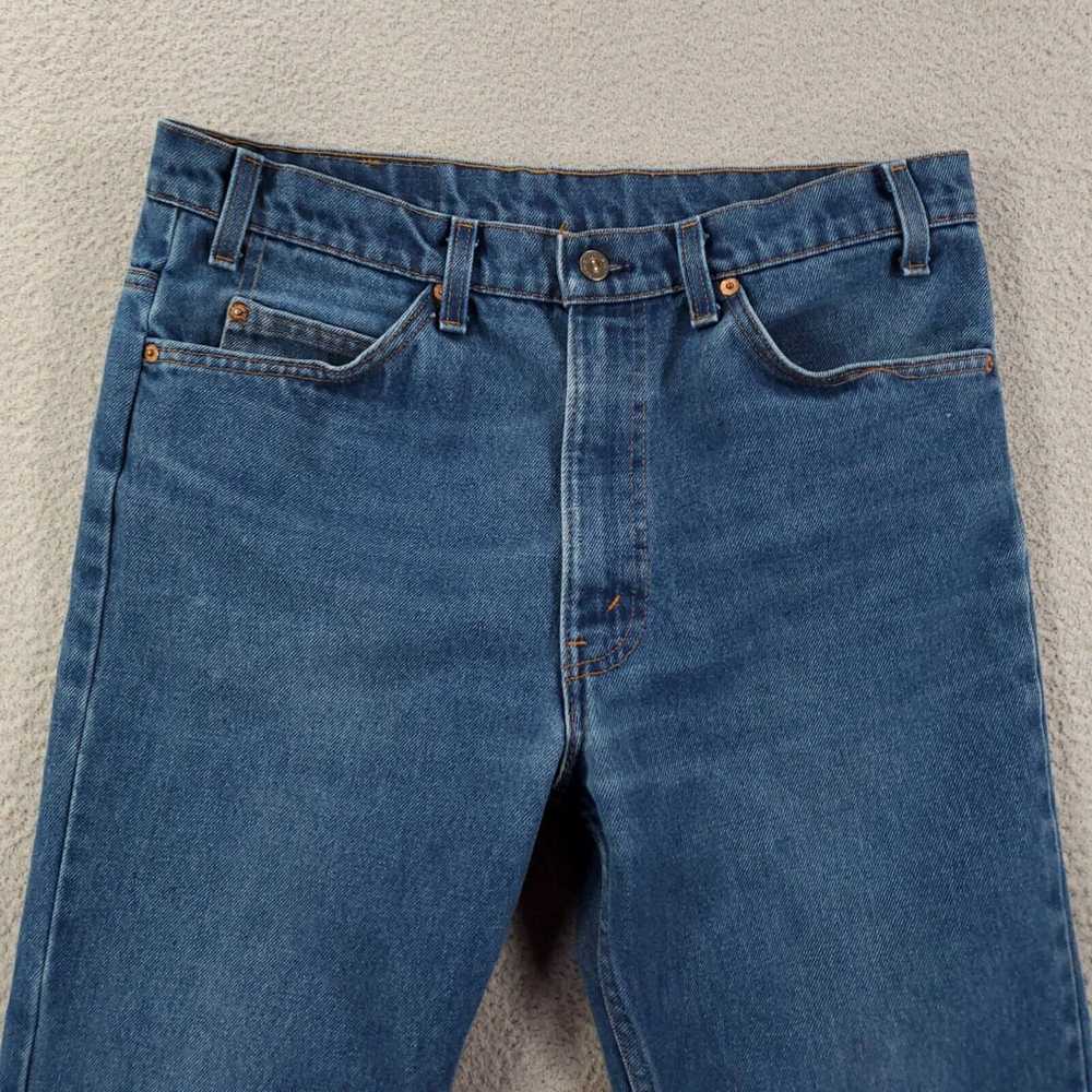 Levi's Vintage Levis Jeans Mens 36x30 Orange Tab … - image 2