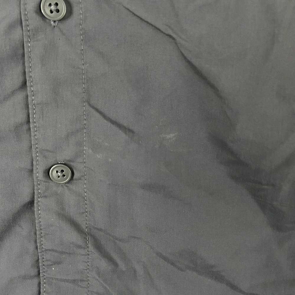 Vintage Columbia Men’s L Button Down Green Gray S… - image 2