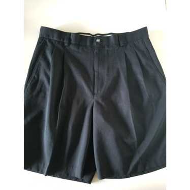 Vintage Oxford Golf Mens Black Pleaded Super Dry G