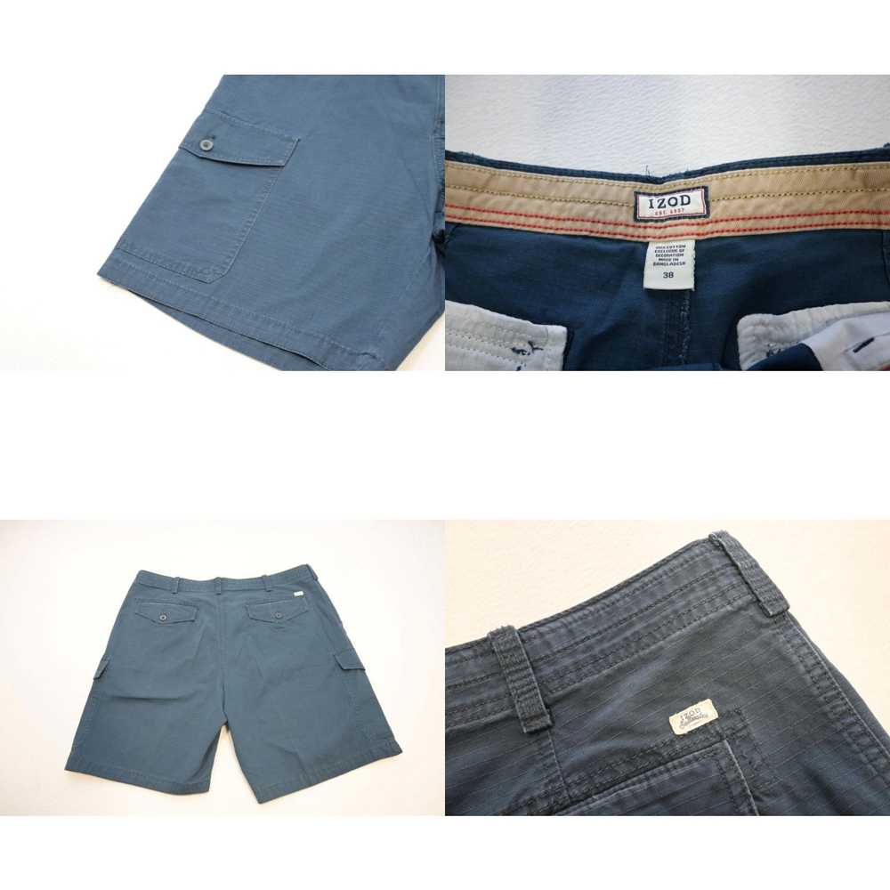 Izod Izod Ripstop Cargo Shorts Khaki Chino Blue B… - image 4