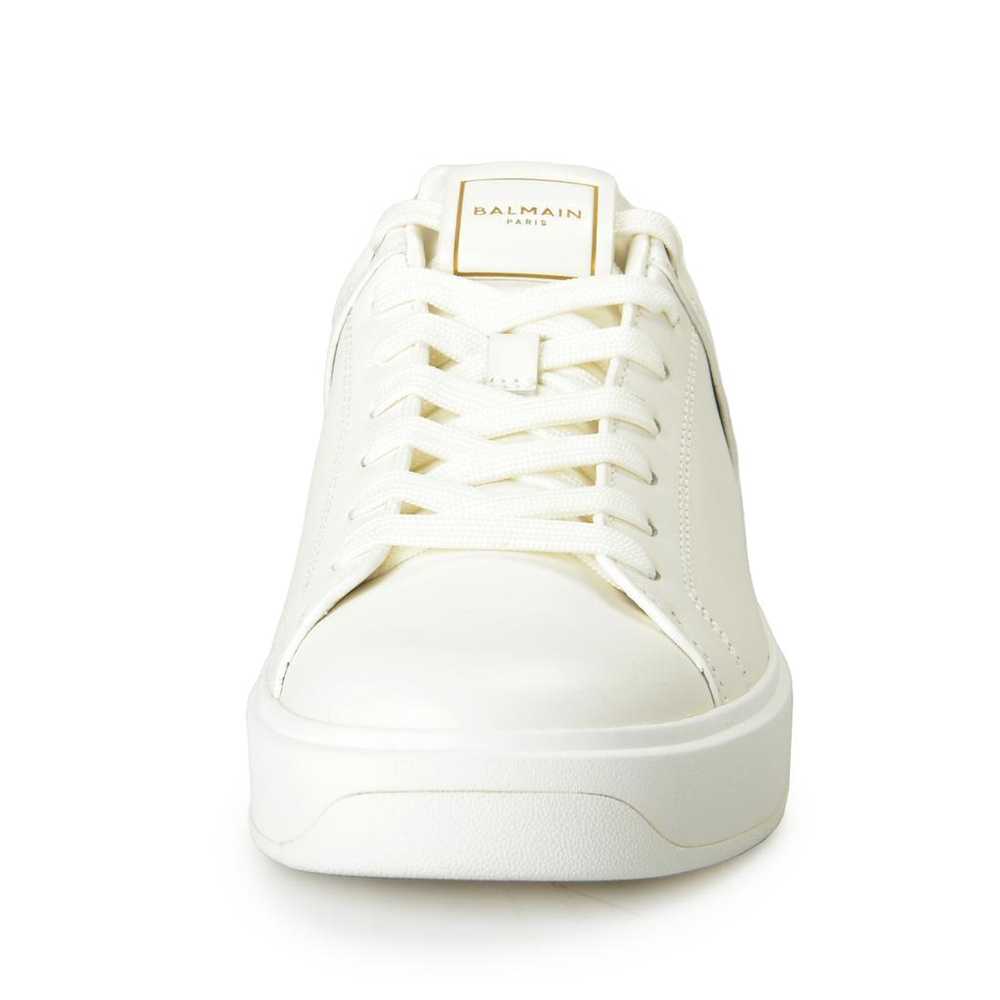 Balmain Leather trainers - image 5