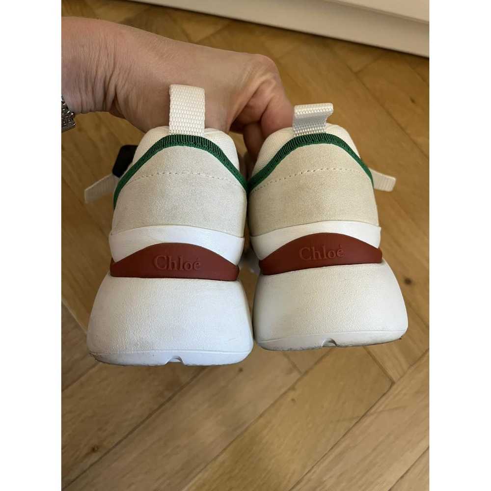 Chloé Sonnie leather trainers - image 9