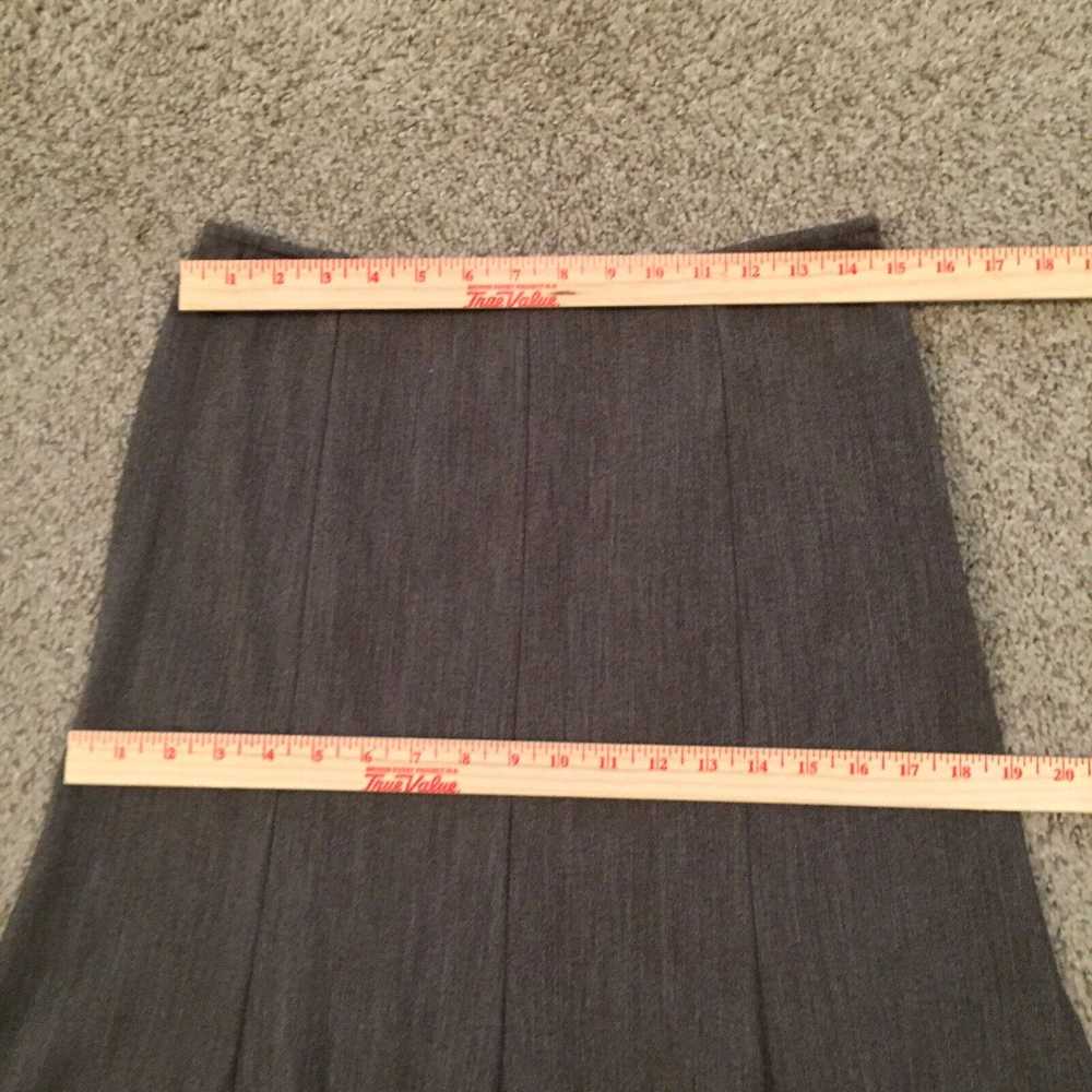 Vintage B. Moss Skirt Size 6 Midi Unlined Brown B… - image 3