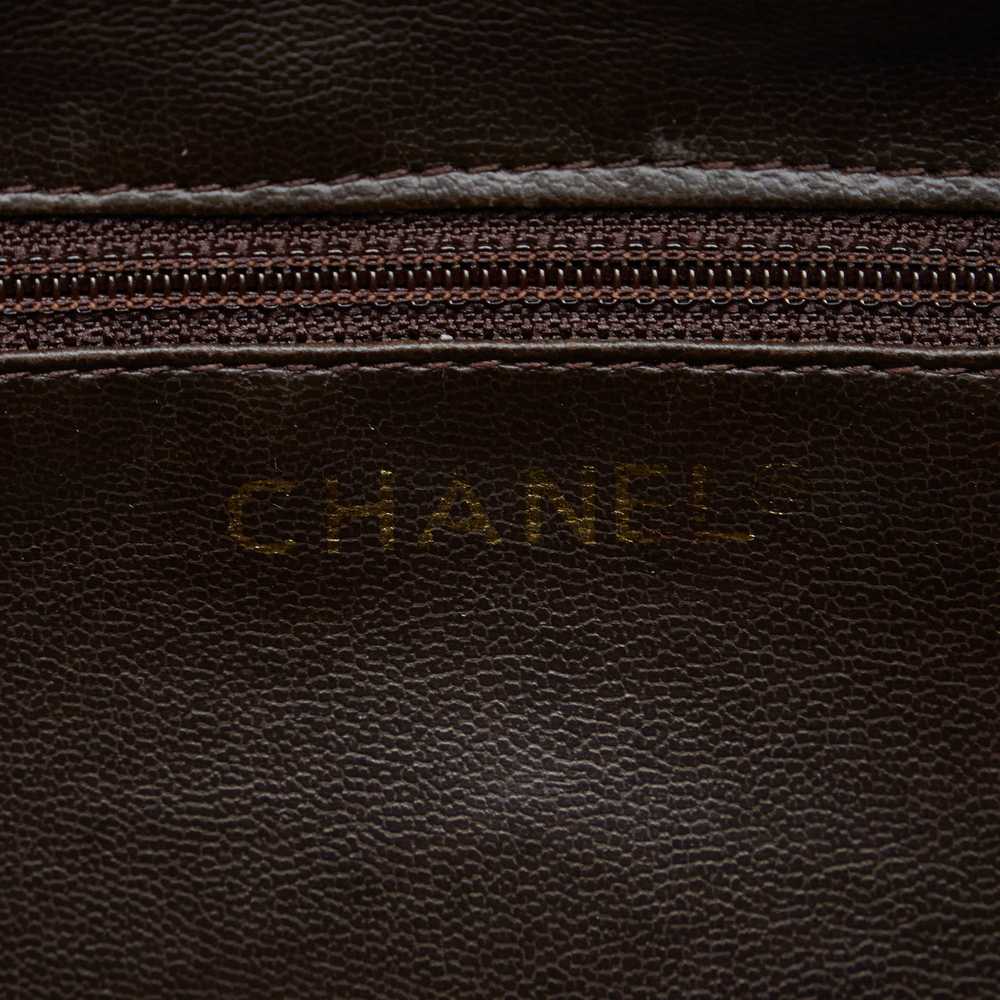 Brown Chanel Leather Pouch - image 6