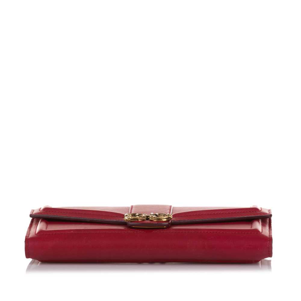 Red Dolce & Gabbana DG Love Continental Wallet - image 4