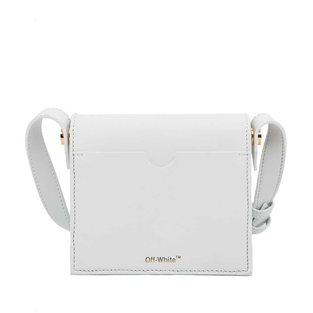 White Off-White Baby Binder Clip Crossbody Bag - image 3