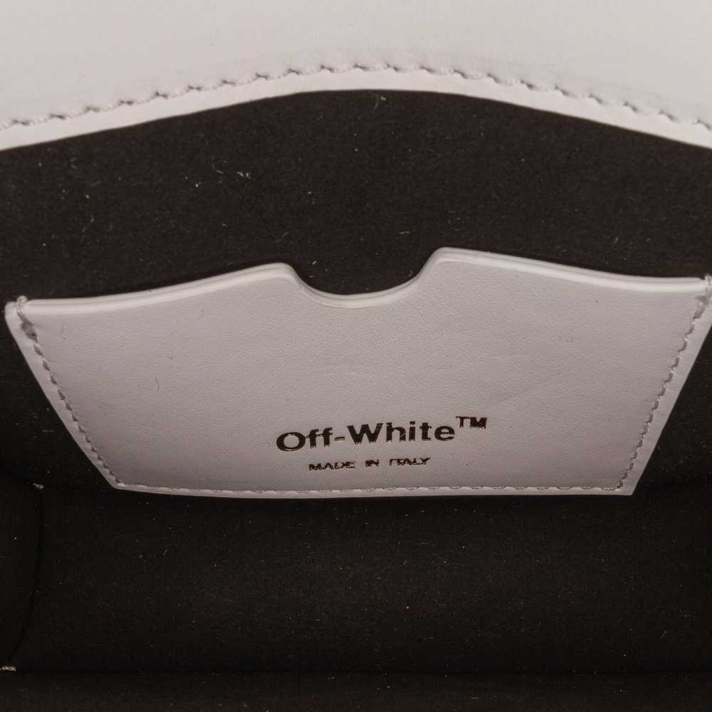 White Off-White Baby Binder Clip Crossbody Bag - image 8