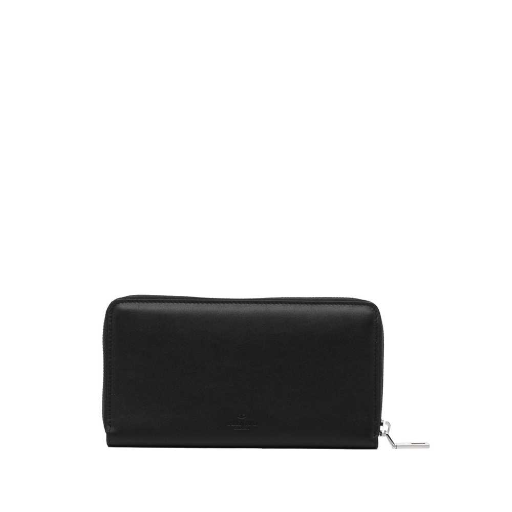 Black Valentino Studded Zip Around Wallet - image 4