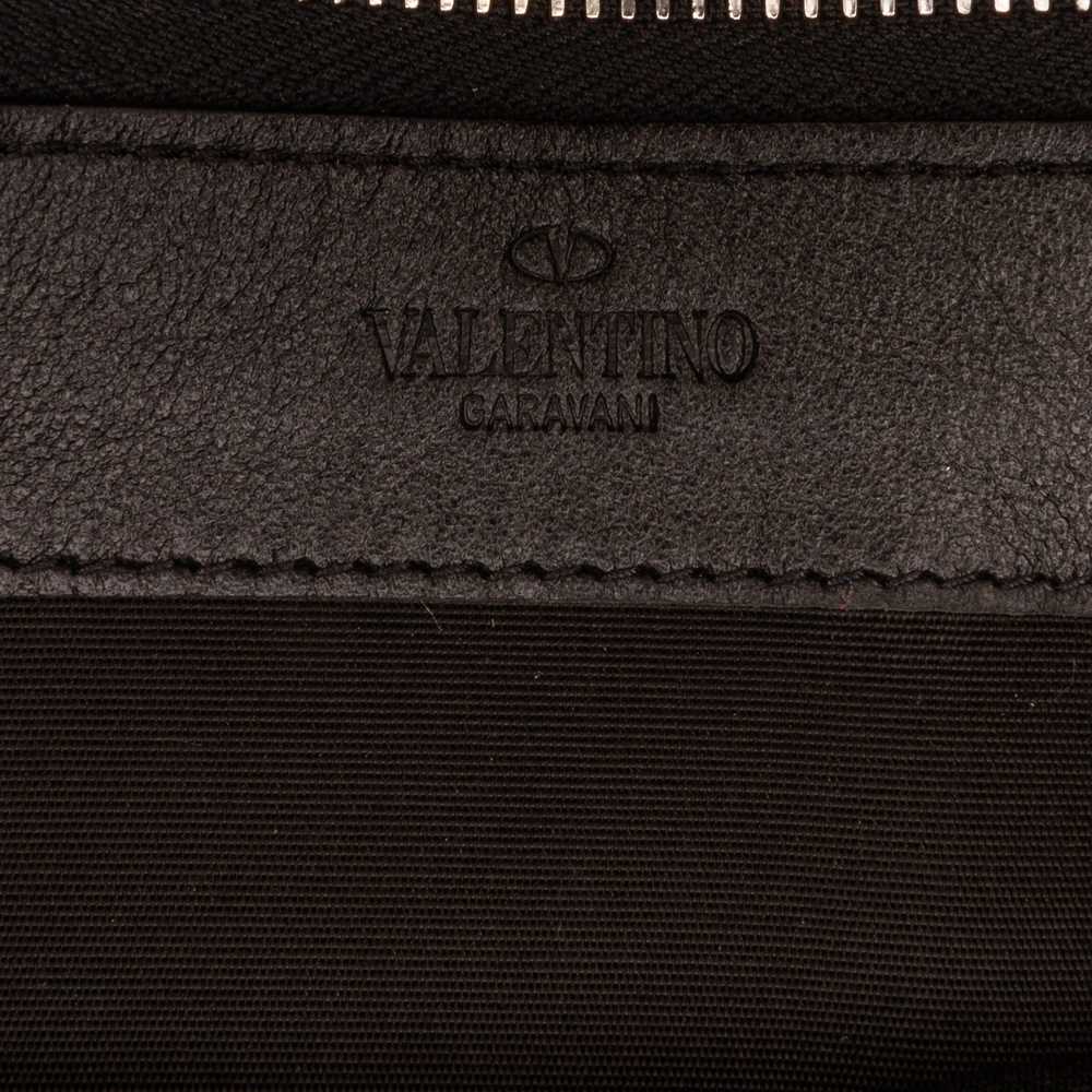 Black Valentino Studded Zip Around Wallet - image 9