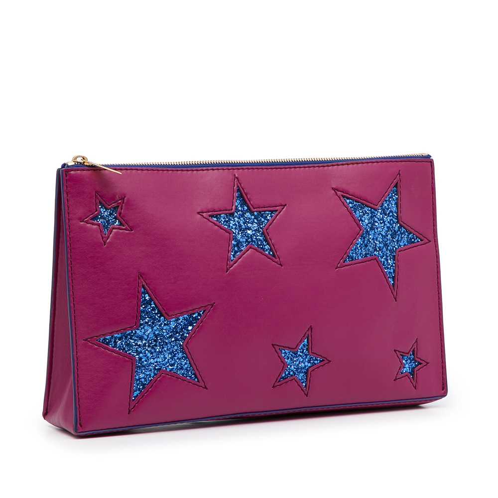 Pink Stella McCartney Stars Clutch - image 2