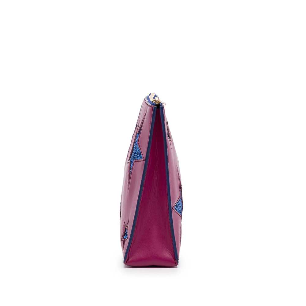 Pink Stella McCartney Stars Clutch - image 4