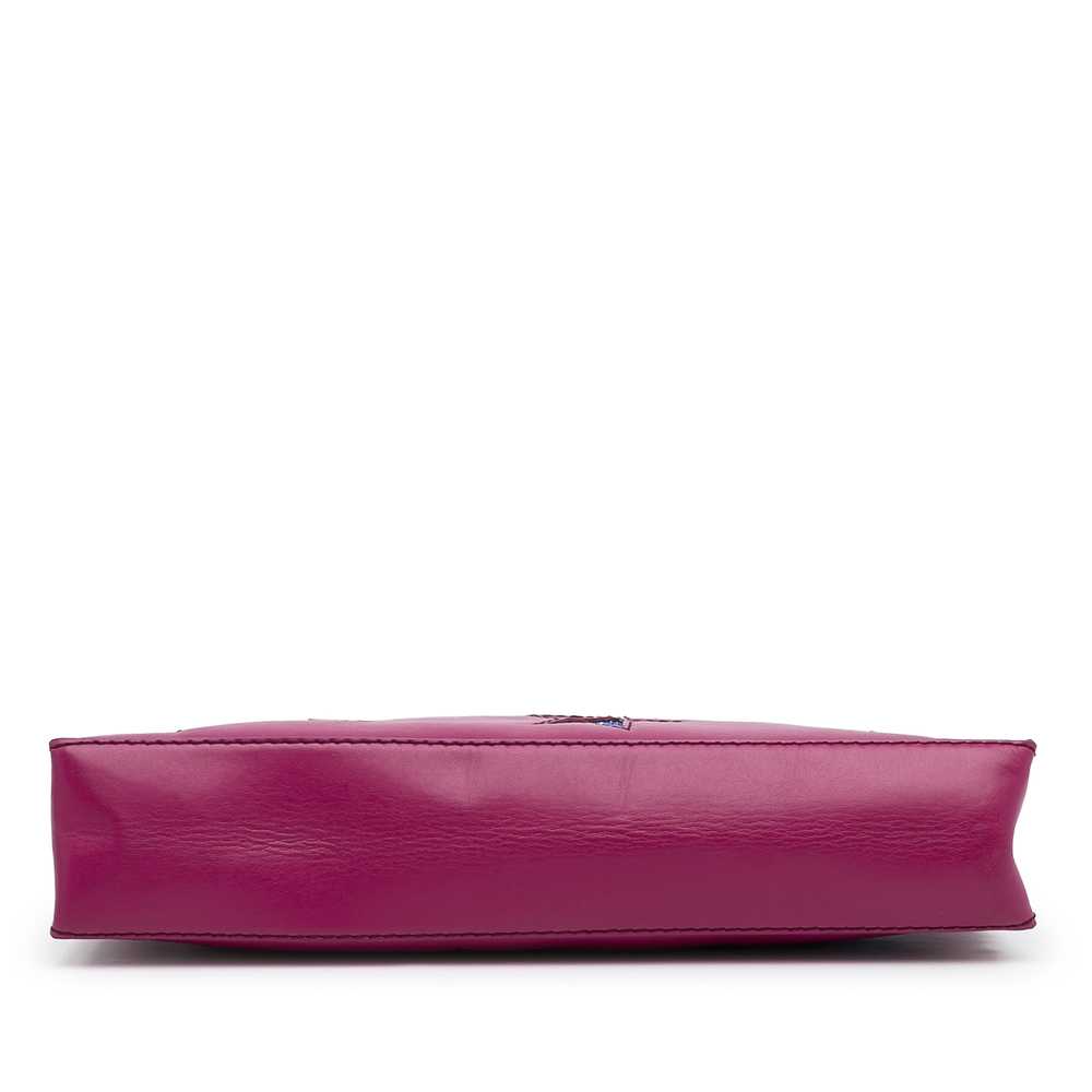 Pink Stella McCartney Stars Clutch - image 5