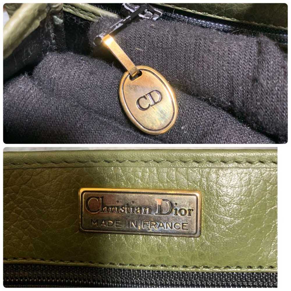 Christian Dior Genuine Leather Shoulder Bag Vinta… - image 12