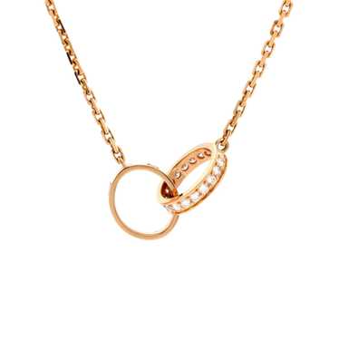 Cartier Love Interlocking Necklace