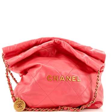 CHANEL 22 Chain Hobo Quilted Calfskin Medium - image 1