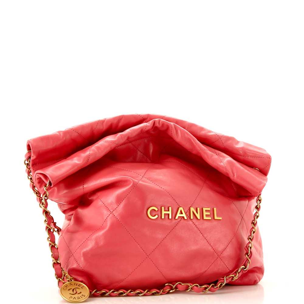 CHANEL 22 Chain Hobo Quilted Calfskin Medium - image 3