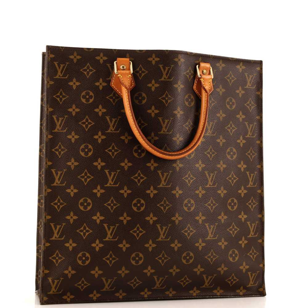 Louis Vuitton Vintage Sac Plat Bag Monogram Canvas - image 2