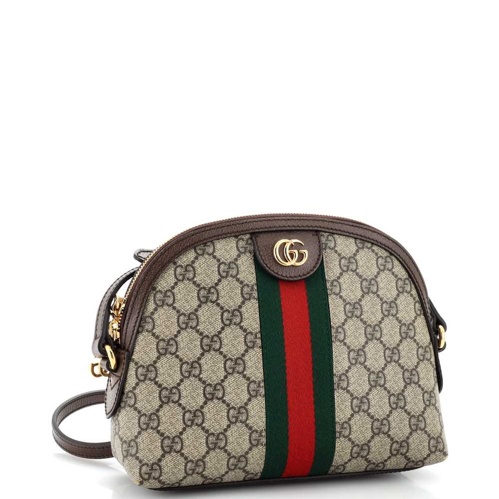 GUCCI Ophidia Dome Shoulder Bag GG Coated Canvas … - image 2