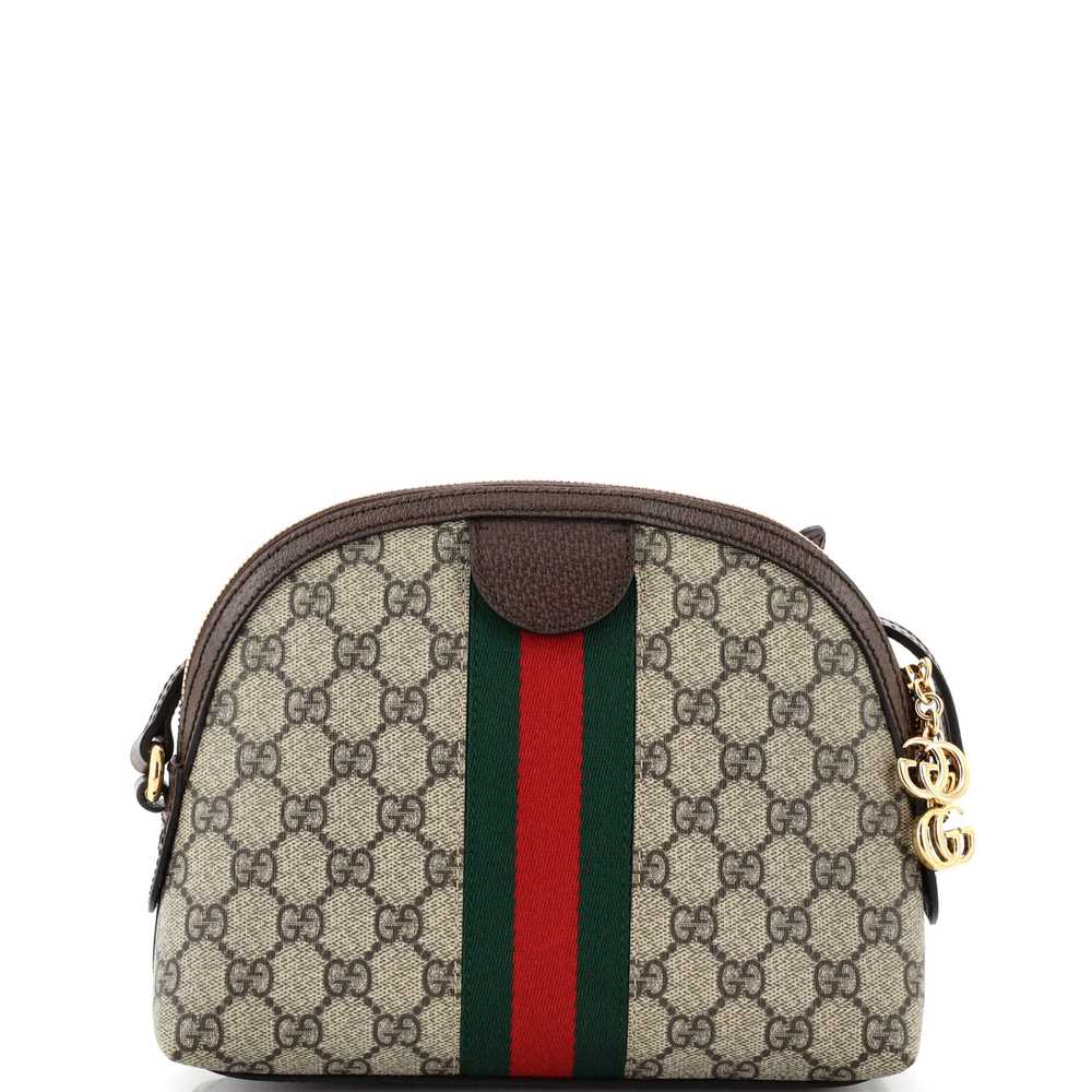 GUCCI Ophidia Dome Shoulder Bag GG Coated Canvas … - image 3