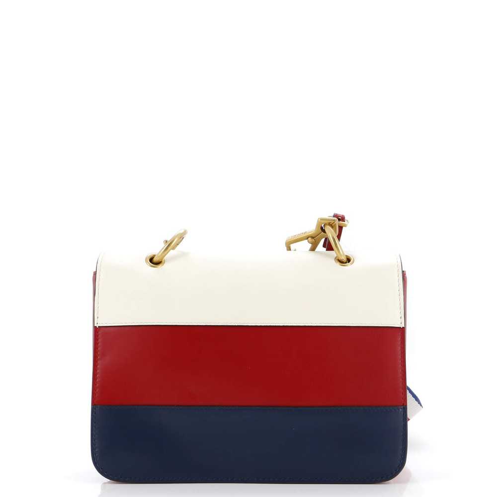 GUCCI Queen Margaret Flap Bag Colorblock Leather … - image 3