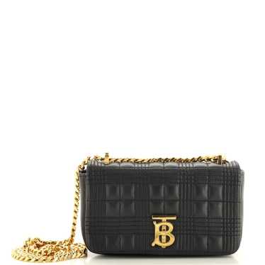 Burberry Lola Shoulder Bag Quilted Lambskin Mini