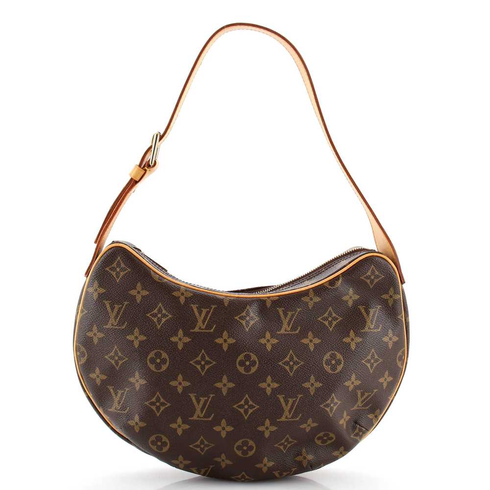 Louis Vuitton Croissant Handbag Monogram Canvas MM - image 1