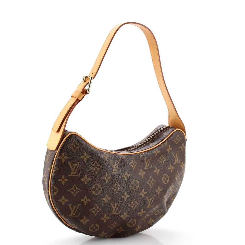 Louis Vuitton Croissant Handbag Monogram Canvas MM - image 2