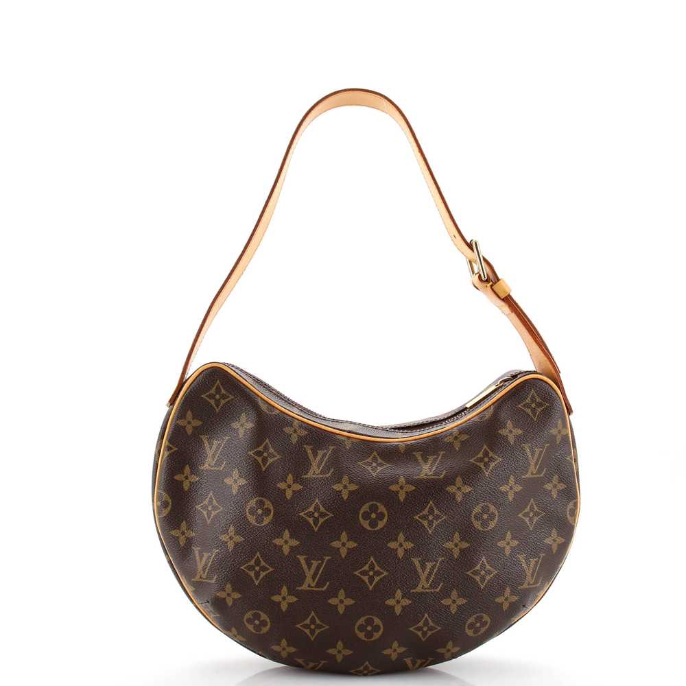 Louis Vuitton Croissant Handbag Monogram Canvas MM - image 3