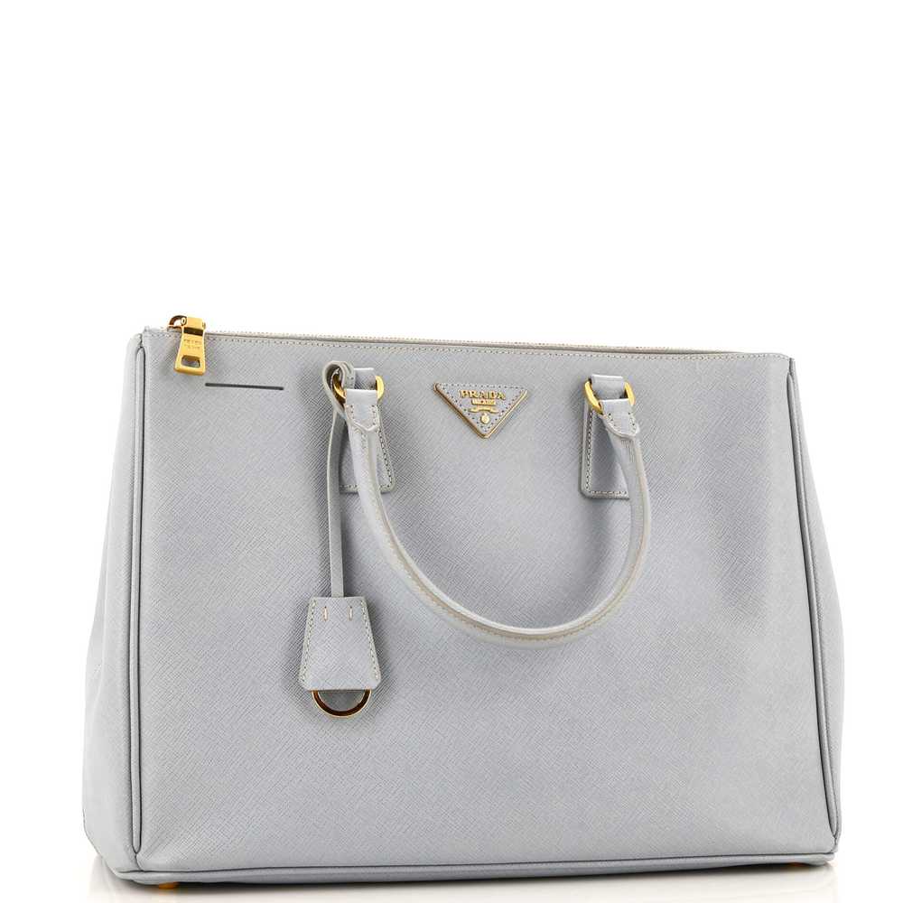 PRADA Double Zip Lux Tote Saffiano Leather Large - image 2