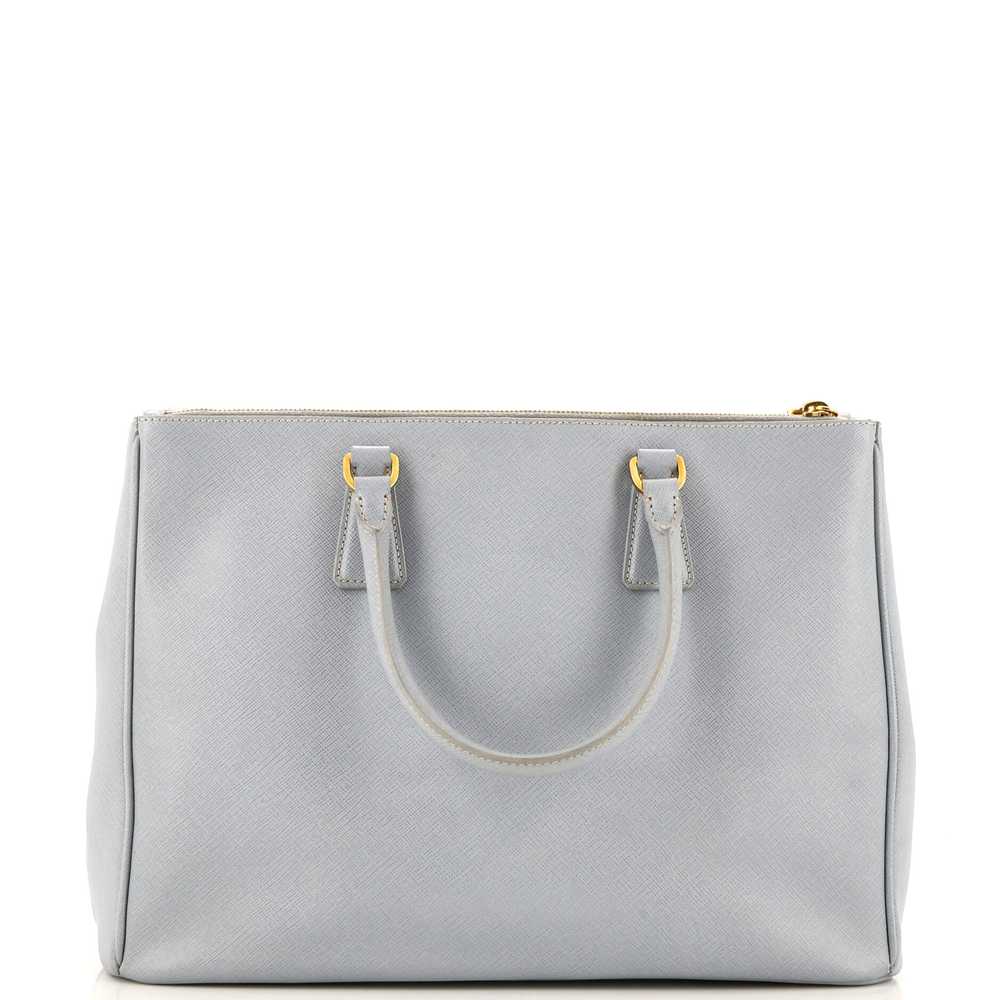 PRADA Double Zip Lux Tote Saffiano Leather Large - image 3