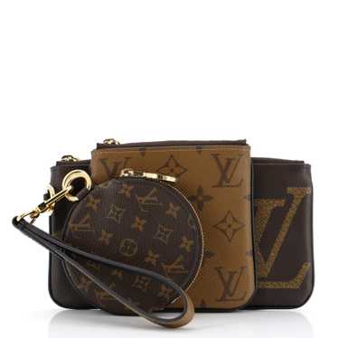 Louis Vuitton Trio Pouch Set Reverse Monogram Gia… - image 1