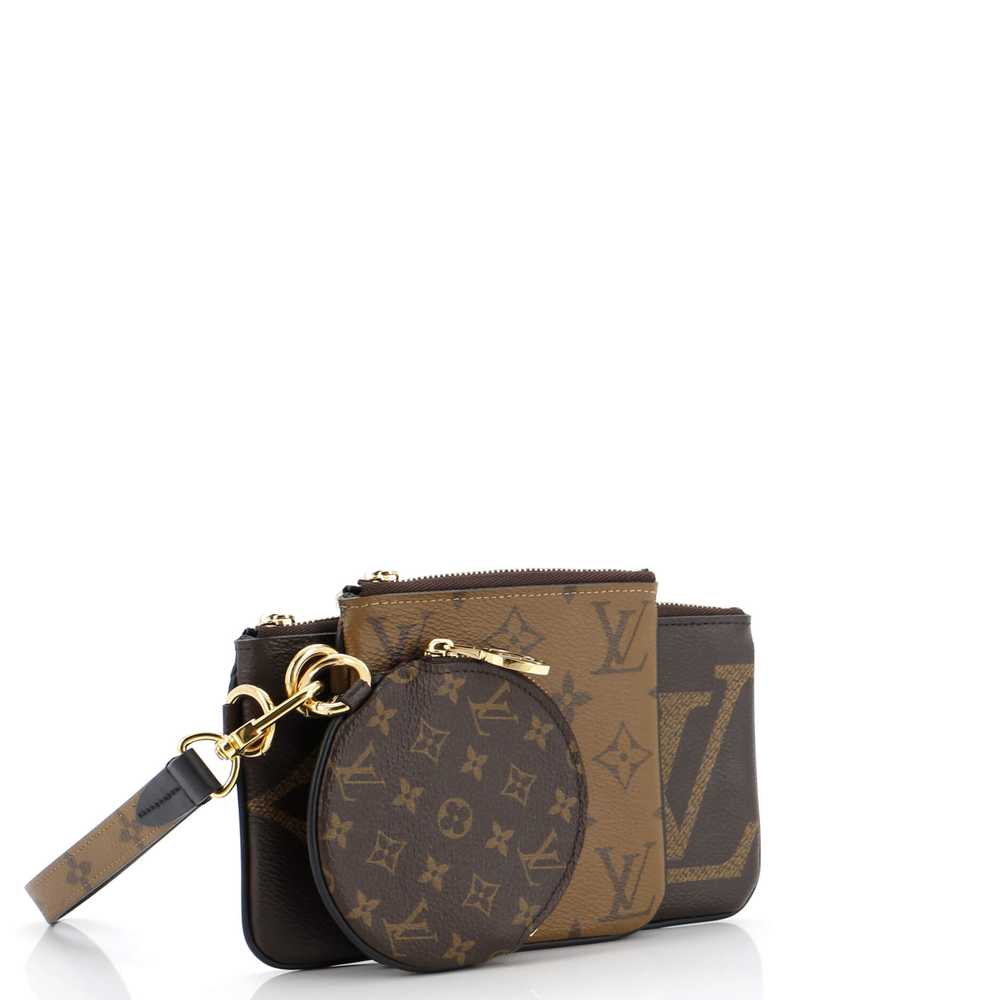 Louis Vuitton Trio Pouch Set Reverse Monogram Gia… - image 2