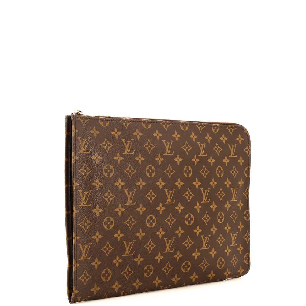 Louis Vuitton Poche Documents Monogram Canvas - image 2