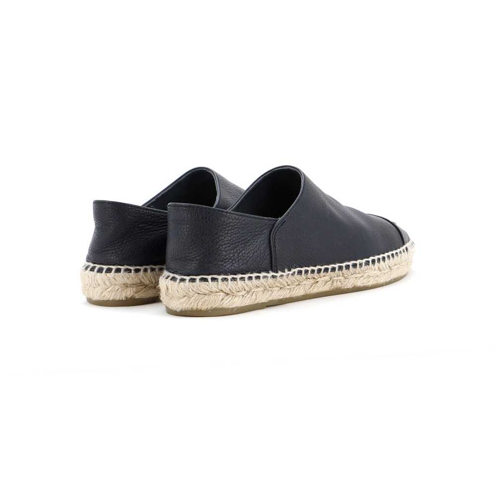 CHANEL Women's CC Logo Cap Toe Espadrilles Leather - image 3