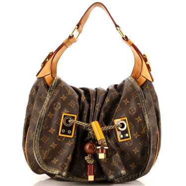 Louis Vuitton Kalahari Handbag Monogram Canvas GM