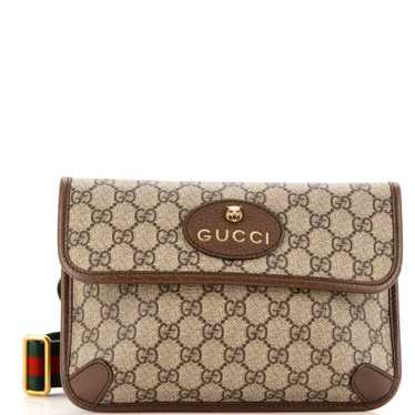 GUCCI Neo Vintage Flap Belt Bag GG Coated Canvas - image 1