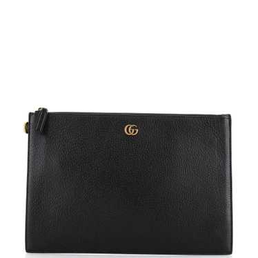 GUCCI GG Marmont Pouch Leather