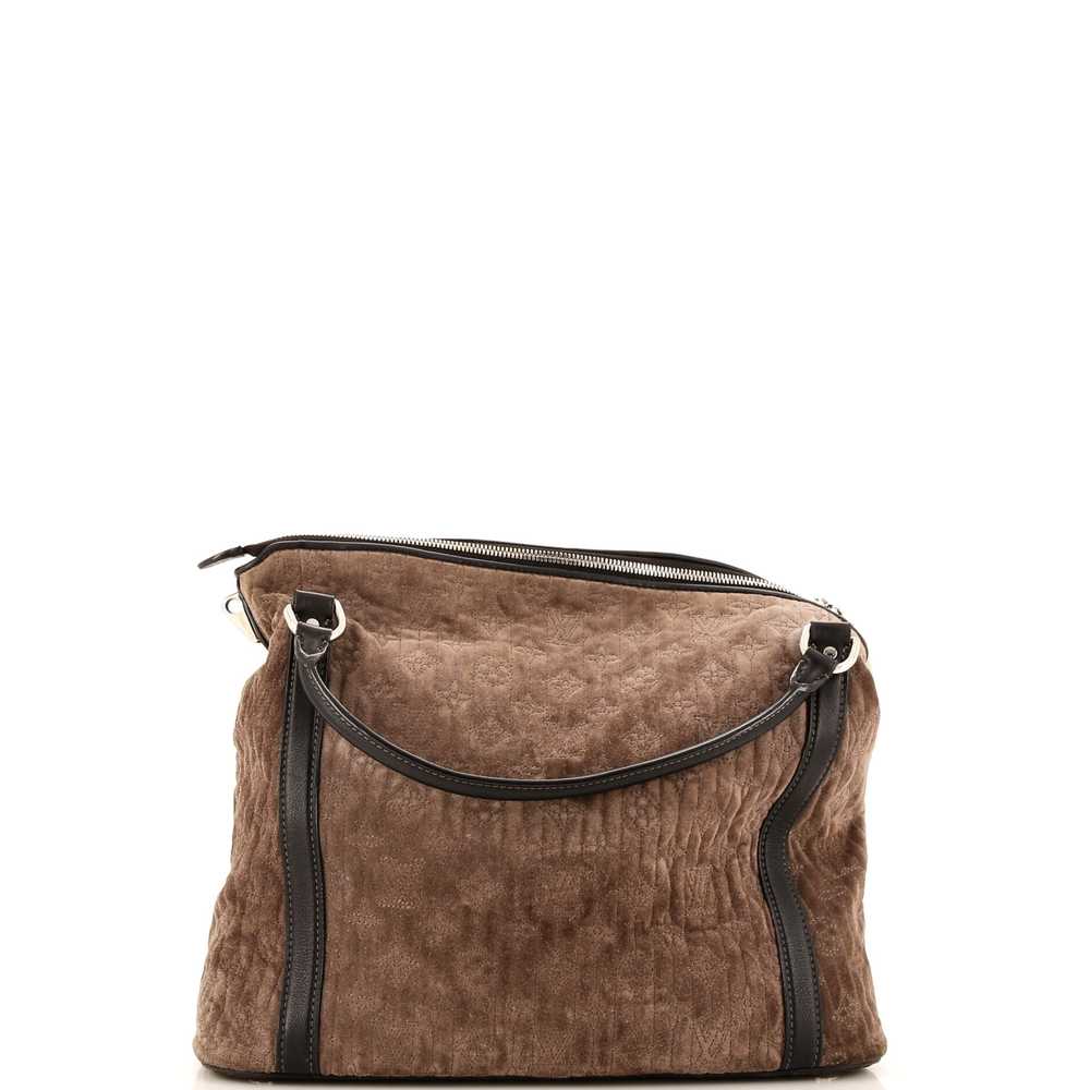 Louis Vuitton Antheia Ixia Handbag Suede PM - image 3