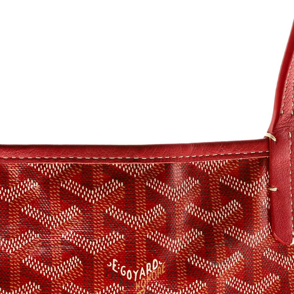 GOYARD Anjou Reversible Tote Coated Canvas PM - image 8