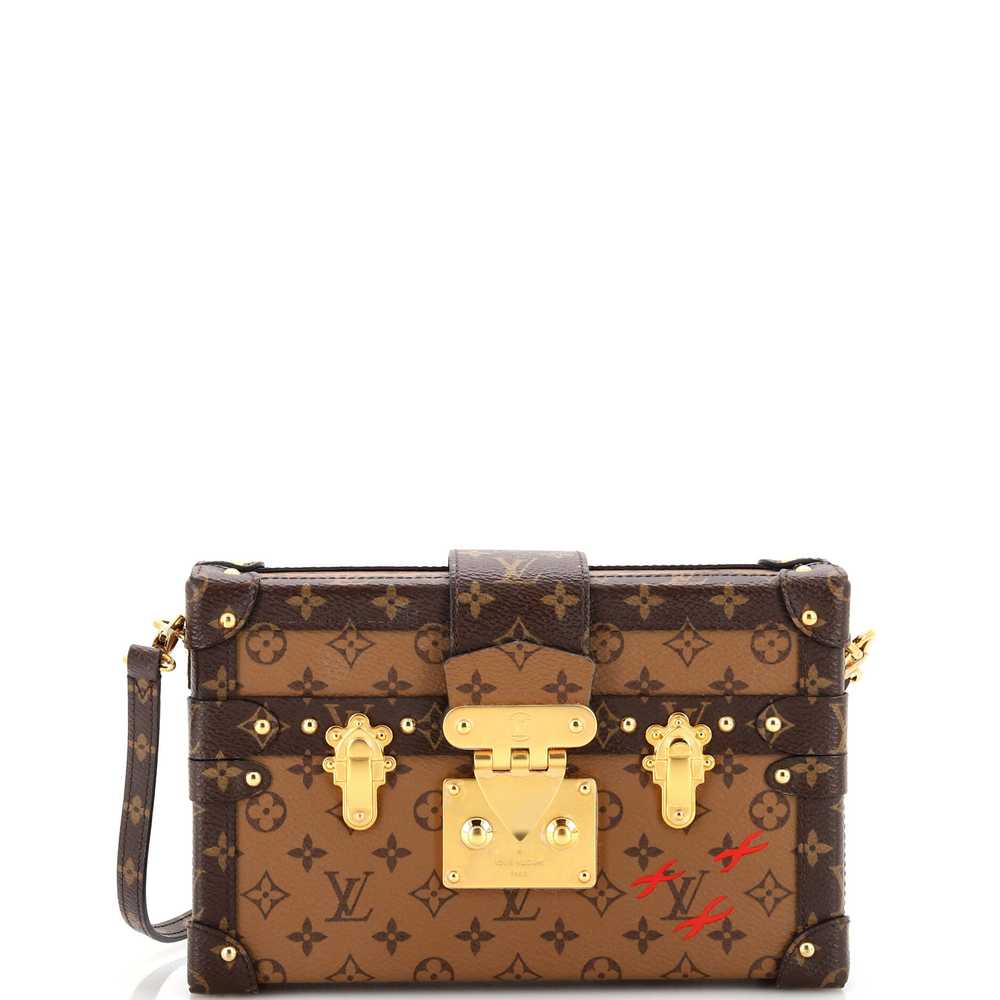 Louis Vuitton Petite Malle Handbag Reverse Monogr… - image 1