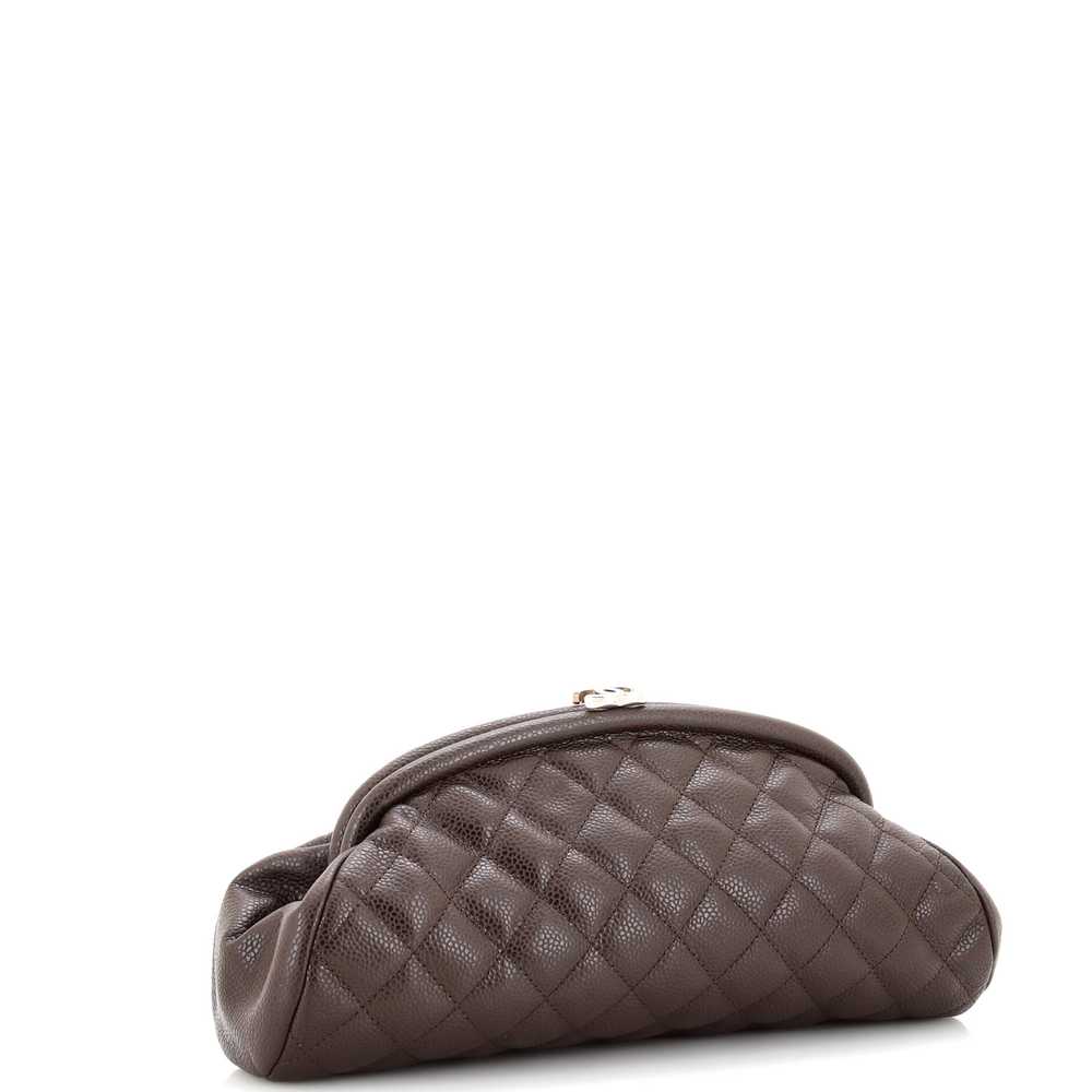 CHANEL Timeless Clutch Quilted Caviar - image 2