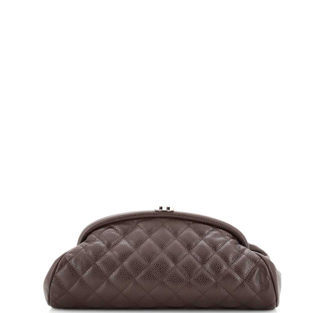 CHANEL Timeless Clutch Quilted Caviar - image 3